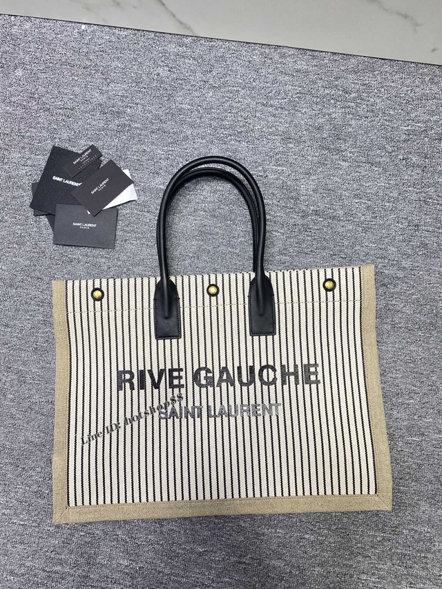 YSL專櫃新款手提購物袋包 聖羅蘭RIVE GAUCHE沙灘包 499290 blys1010